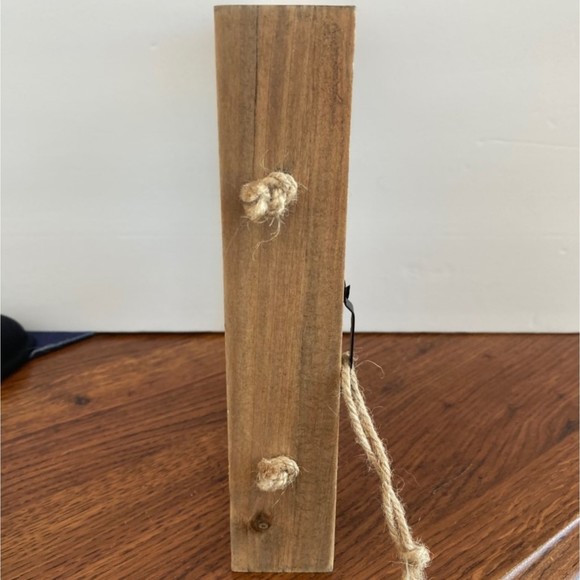 St. Patricks Day Wooden Frame With Shamrock Country Primitive Decor Wall Hanging - Picture 8 of 10